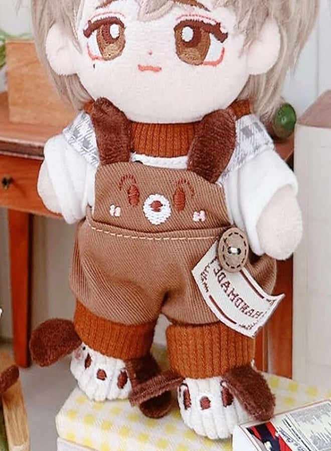 CALEMBOU Plush Doll Clothes ,Cute Stuffed Animal Clothes for Kimmon Mimon, 6 Inches Puppy Suit 3-Piece Set Soft Stuffed Plush Toy Dress Up Accessories - Image 3